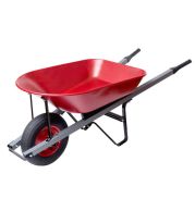 Wheel Barrow Light Duty – Single-Wheel Barrow for Garden and Light Construction Work, Ideal for Carrying Soil, Sand and Debris